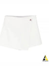 Front Button Panel Shorts Ivory - MSGM - BALAAN 2