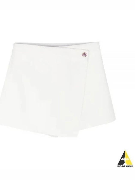 Skirt Front Button Panel Shorts 3641MDB07 247100 02 - MSGM - BALAAN 2
