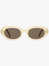 TILL 04 Teal ivory tinted sunglasses - MCCOIN - BALAAN 1