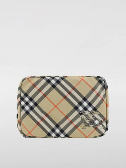 EKD Appliquéd Check Pouch Sand - BURBERRY - BALAAN 2