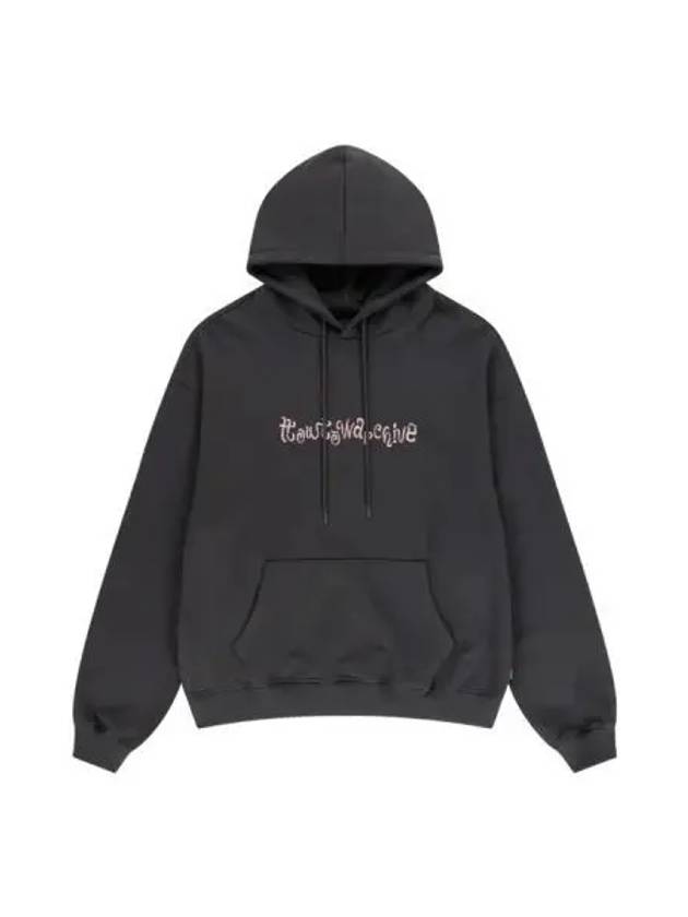 Bumpy Logo Zip Up Hoodie Gray - TOWTOW.ARCHIVE - BALAAN 1