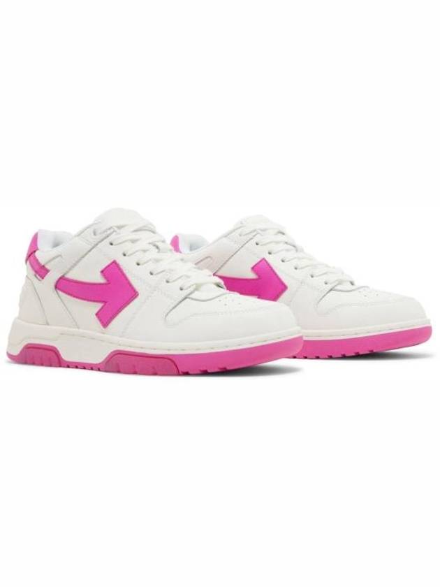 Out Of Office Low Top Sneakers White Pink - OFF WHITE - BALAAN 6