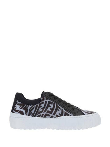 FF Logo Low Top Sneakers - FENDI - BALAAN 1