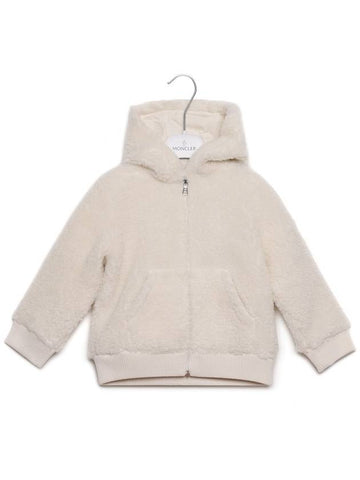 Teddy Fleece Hooded Zipup 8G00005 89A3X 034 23F - MONCLER - BALAAN 1