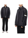 Men's Wappen Patch Duck Down Padding Black - STONE ISLAND - BALAAN 2