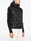 9B00025 M1124 999 Black Men's Hooded Zip-Up - MONCLER - BALAAN 4