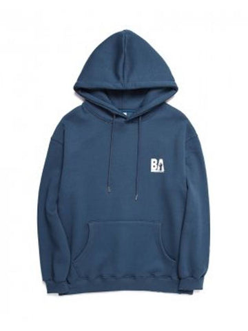 BA OG LOGO HOODIE NAVY - BURIED ALIVE - BALAAN 1