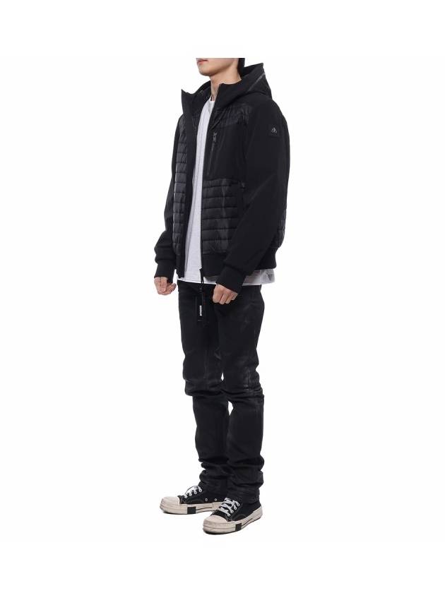 Sherwood Down Bomber Jacket Black - MOOSE KNUCKLES - BALAAN 5