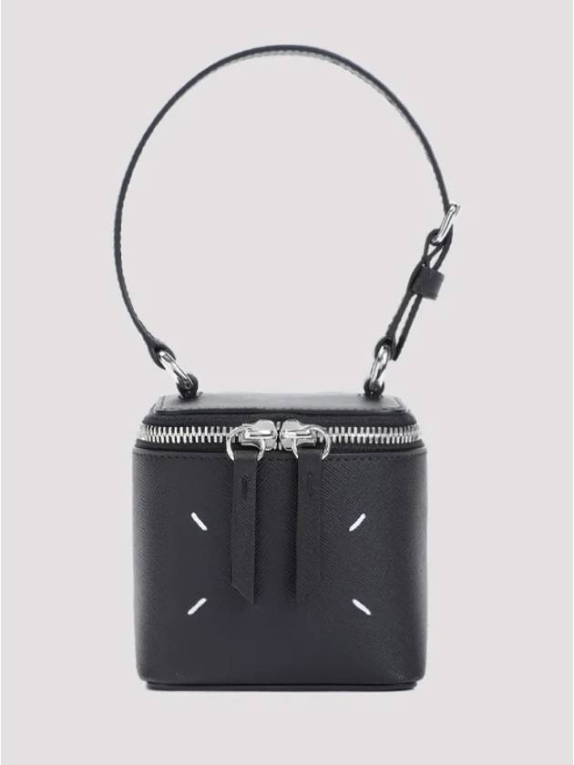 Micro Cube Top Handle Bag Black - MAISON MARGIELA - BALAAN 2