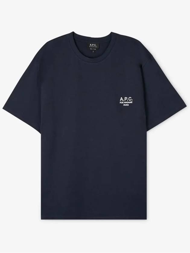 Raymond Short Sleeve T-shirt Navy - A.P.C. - BALAAN 3