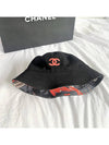 CC Logo Reversible Bucket Hat Black - CHANEL - BALAAN 4