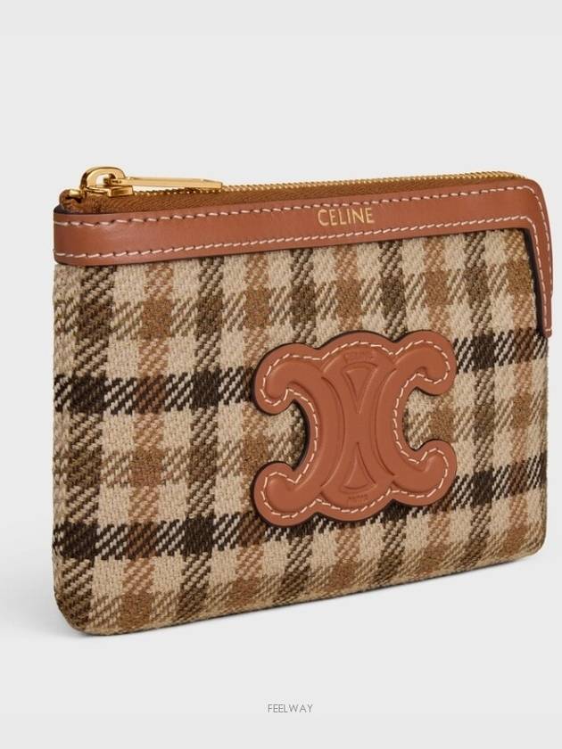 tartan card wallet - CELINE - BALAAN 3