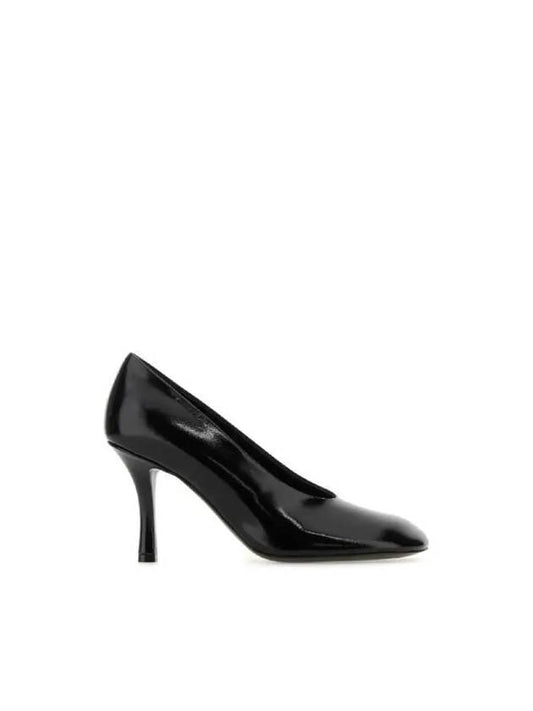 Baby Leather Pumps Black - BURBERRY - BALAAN 2