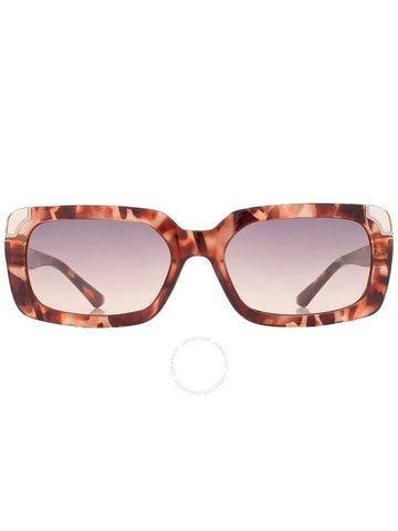 Guess Smoke Gradient Rectangular Ladies Sunglasses GU7841 56B 59 - GUESS - BALAAN 1