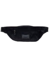 Men's Logo Patch Nylon Small Belt Bag Black - DOLCE&GABBANA - BALAAN 4