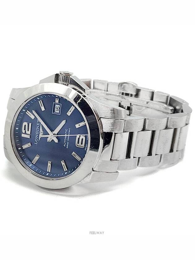 Conquest Steel Watch L3 276 4 L967572 - LONGINES - BALAAN 2