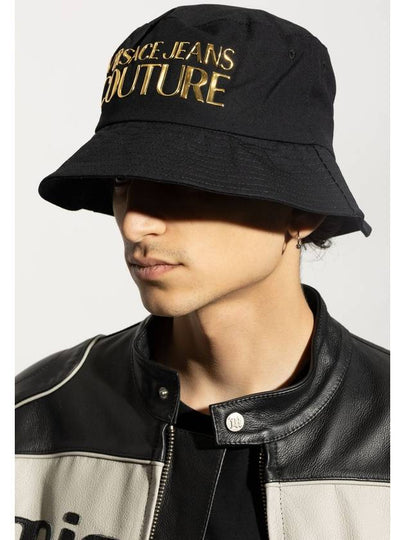 Versace Jeans Couture Hat With Logo, Men's, Black - VERSACE - BALAAN 2