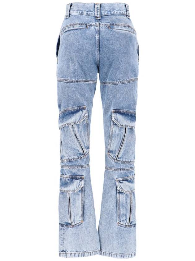 Denim Straight Pants BW51345Y8R 452 LIGHT BLUE - GIVENCHY - BALAAN 3