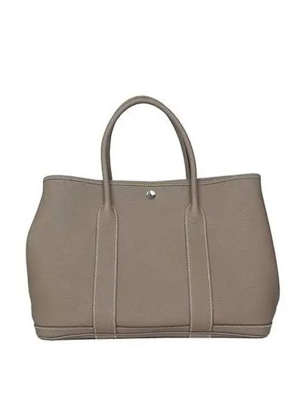 silver tote bag - HERMES - BALAAN 2