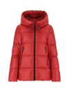 SERITTE Hooded Short Padding Red - MONCLER - BALAAN 1