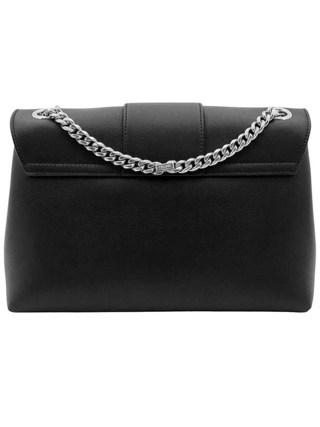 Victoire Medium Cross Bag Silver Black - CELINE - BALAAN 4