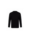 Henry Neck Long Sleeve T-Shirt Black - TOM FORD - BALAAN 4