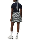 Golf Adina Print Skirt Geo JL Navy - J.LINDEBERG - BALAAN 4