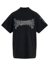 Darkwave Cotton Short Sleeve T-Shirt Black - BALENCIAGA - BALAAN 2