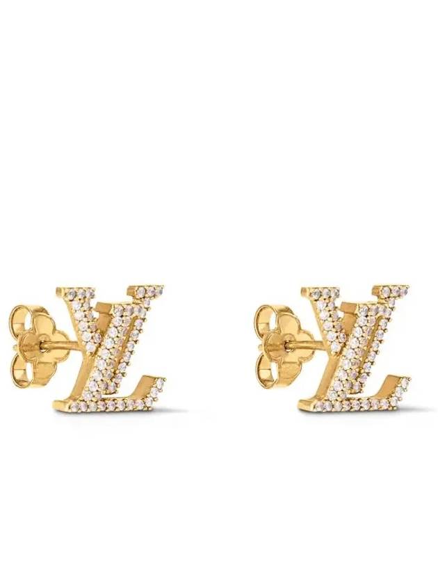 LV Iconic Earrings Gold - LOUIS VUITTON - BALAAN 2