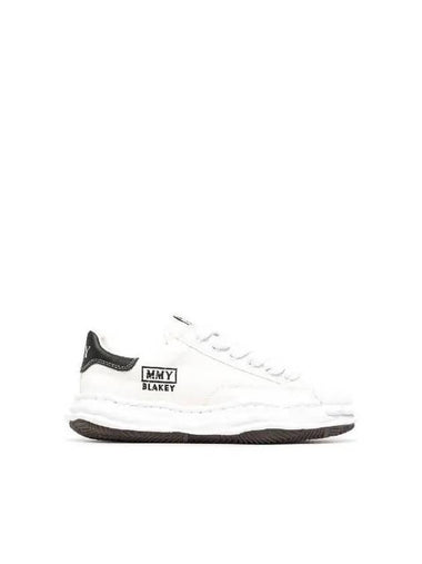 Maison Blakey OG sole canvas sneakers A08FW735 WHITE - MIHARA YASUHIRO - BALAAN 1