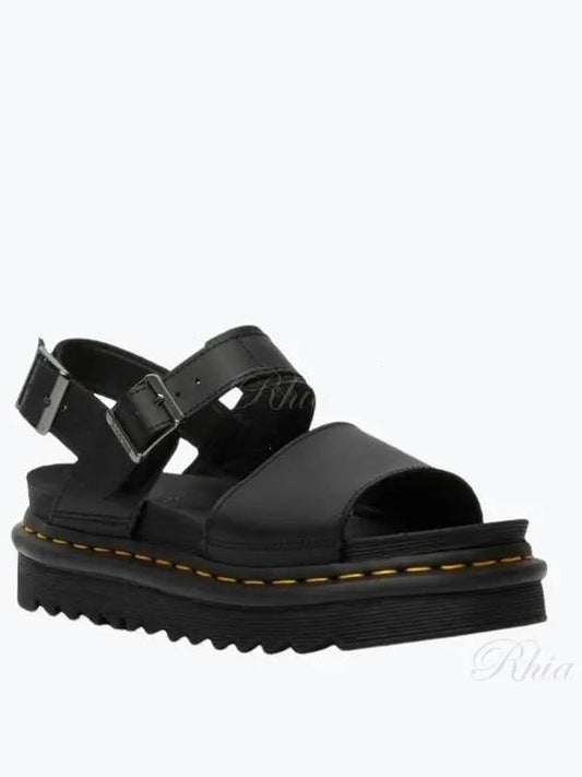 Voss Hydro Leather Sandals Black - DR. MARTENS - BALAAN 2