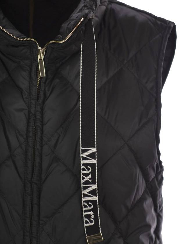 TEGIC - Drip-proof canvas padded waistcoat - MAX MARA - BALAAN 4