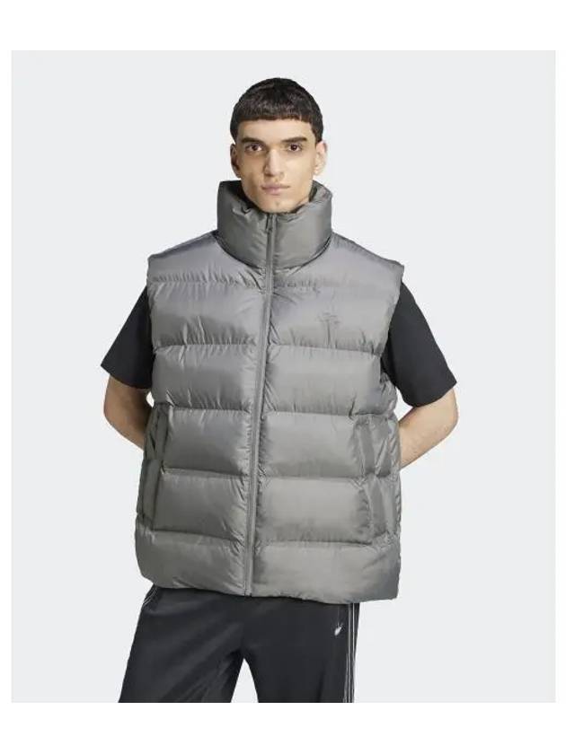 adidas tonal puffer padded vest gray IY3401 - ADIDAS - BALAAN 2