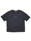 Logo Crew Neck Short Sleeve T-Shirt Black - ACNE STUDIOS - BALAAN 2