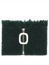 Fringe Neckband Dark Green - JW ANDERSON - BALAAN 2