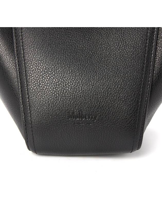 Mini Riders Calf Tote Bag Black - MULBERRY - BALAAN 9