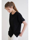 Prequel Slit T Shirt BLACK - ILROZE - BALAAN 2