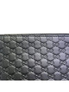 GG Micro Ssima Strap Clutch Bag Black - GUCCI - BALAAN 5