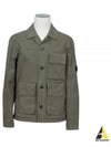 Microreps Diamond Peach Jacket Green - CP COMPANY - BALAAN 2