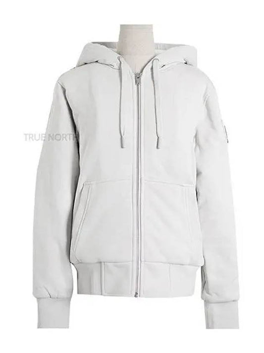 Classic Bunny 2 Zip Up Hoodie White Lining Willow Grey - MOOSE KNUCKLES - BALAAN 2