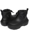 Stomp Puff Boots Black 209324 001 - CROCS - BALAAN 6