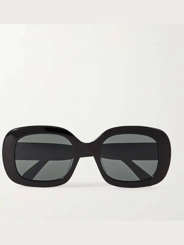 Eyewear Triomphe 10 Acetate Sunglasses Black - CELINE - BALAAN 3