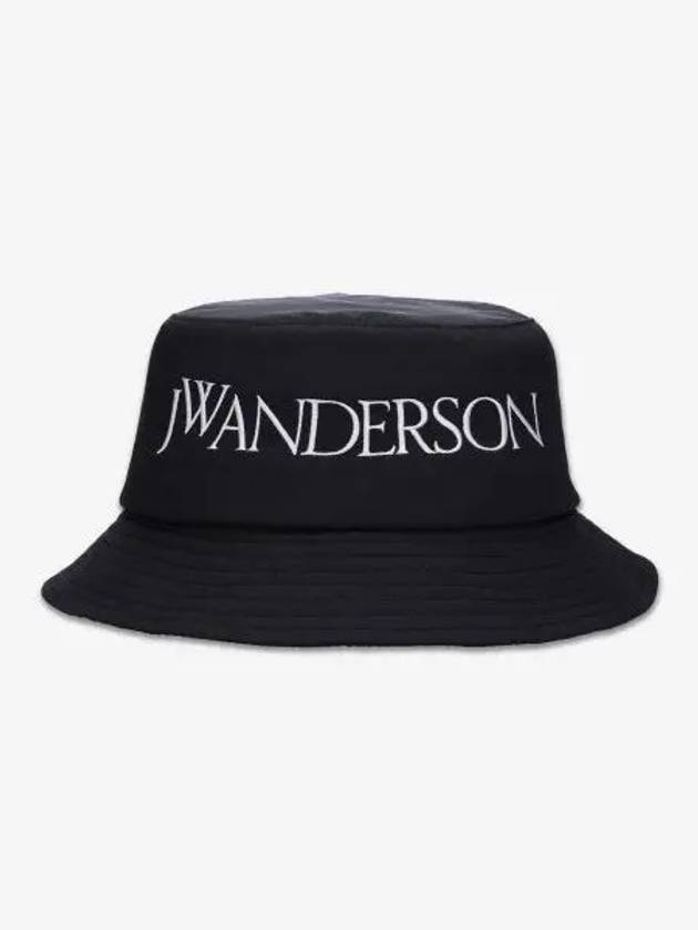 Embroidered Logo Bucket Hat Black - JW ANDERSON - BALAAN 2