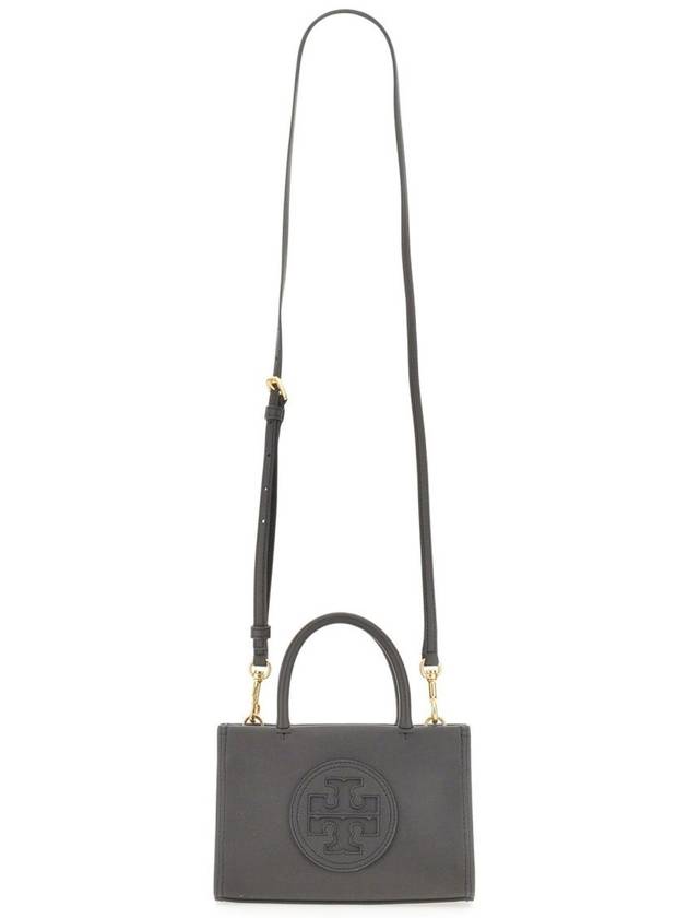 Ella Bio Mini Tote Bag Black - TORY BURCH - BALAAN 5