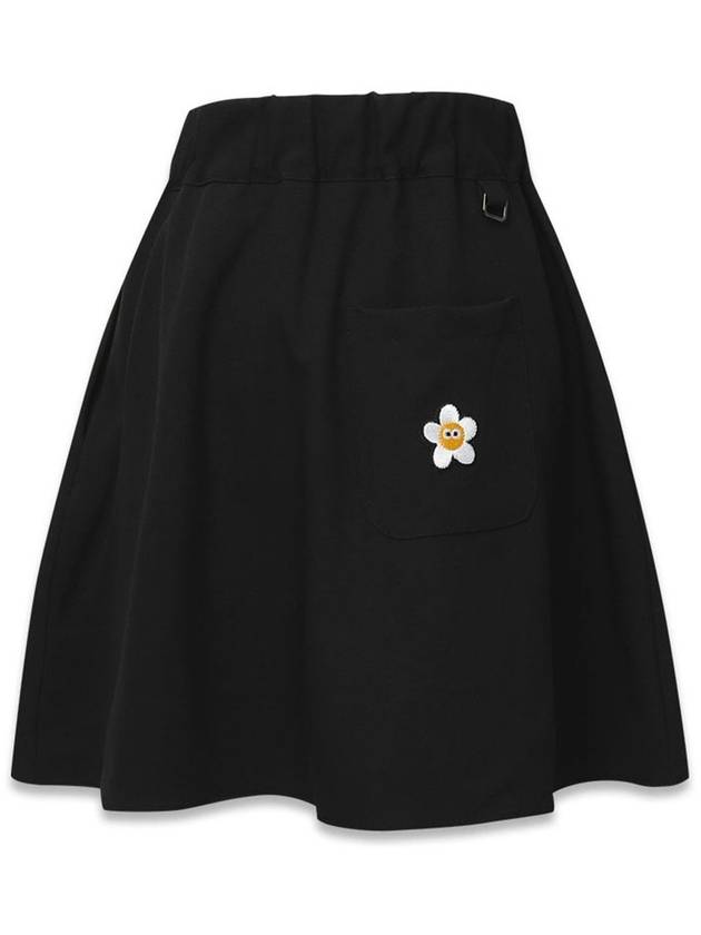 Patch Flare Skirt Shorts Sharon Flare Skirt Black MCFW23SK 1BK - MACKY - BALAAN 3