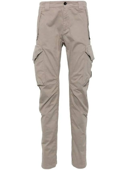 Stretch Sateen Ergonomic Lens Cargo Straight Pants Beige - CP COMPANY - BALAAN 2