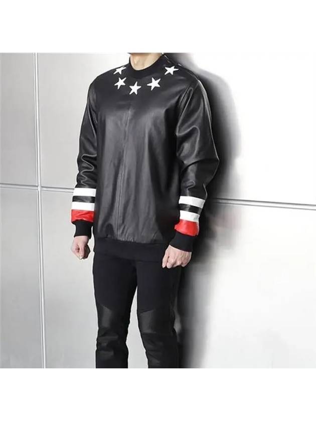 Star leather sweatshirt 15S04004434 - GIVENCHY - BALAAN 1