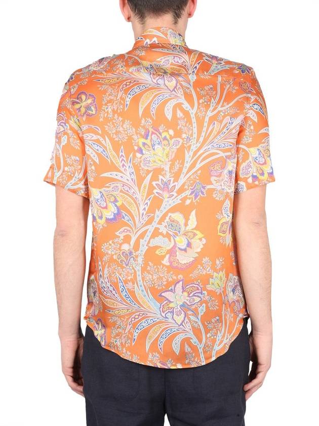 long sleeve shirt 1K916 47720750 ORANGE - ETRO - BALAAN 4