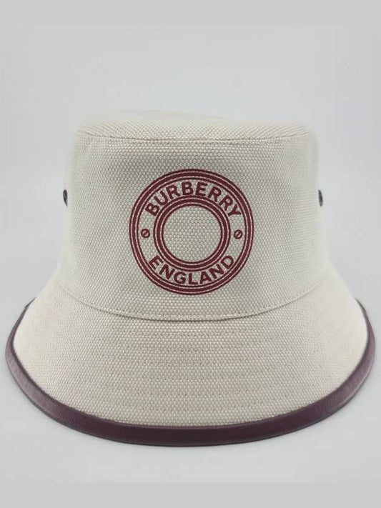 logo print bucket hat - BURBERRY - BALAAN 2