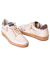 Suede Tab Leather Low Top Sneakers White - GOLDEN GOOSE - BALAAN 2